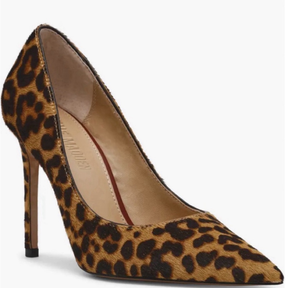 Steve Madden Brown and Black Heels with Sleek Stiletto